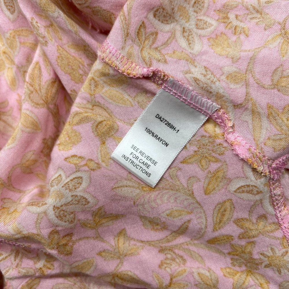 Aakaa | Floral Boho V neck Dress Size Small - Picture 6 of 7